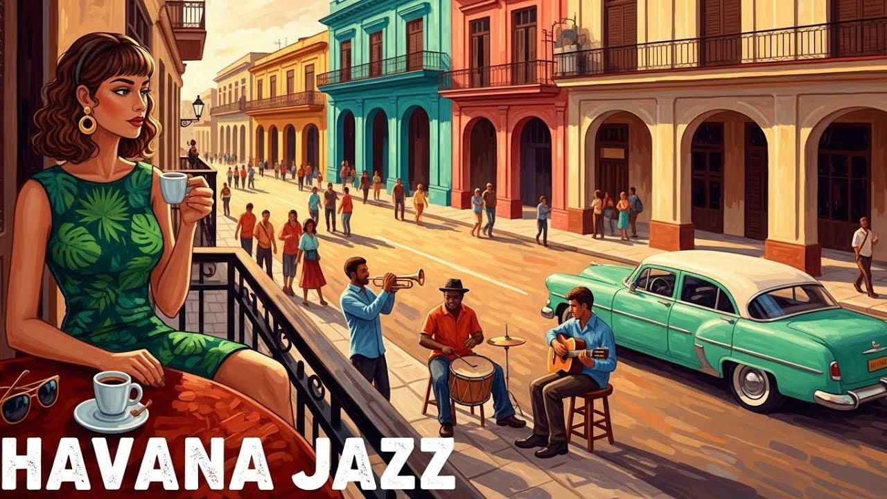 Latin Jazz Havana Playlist 🌹 Cuban Vintage Caf&eacute;