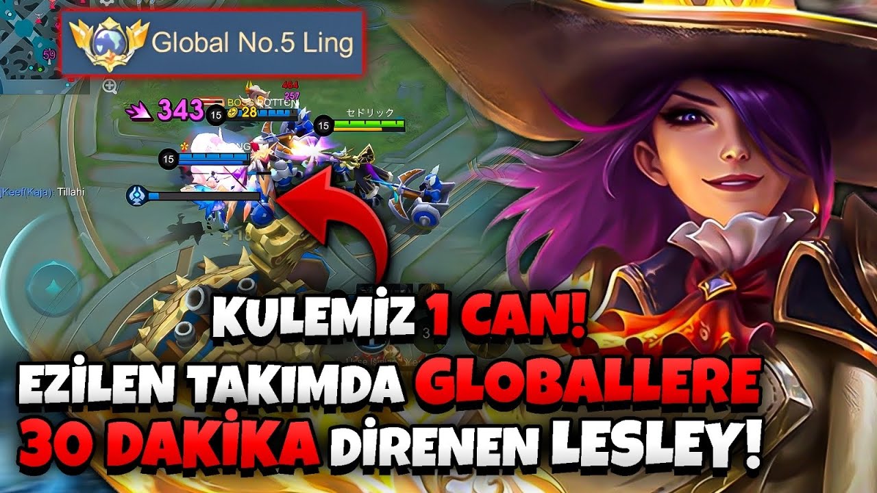 (IMDb: 8.9) 30 DAKİKALIK MA&Ccedil;TA 1 CANI KALMIŞ KULEYİ GLOBALLERE KARŞI SAVUNAN LESLEY - Mobile Legends
