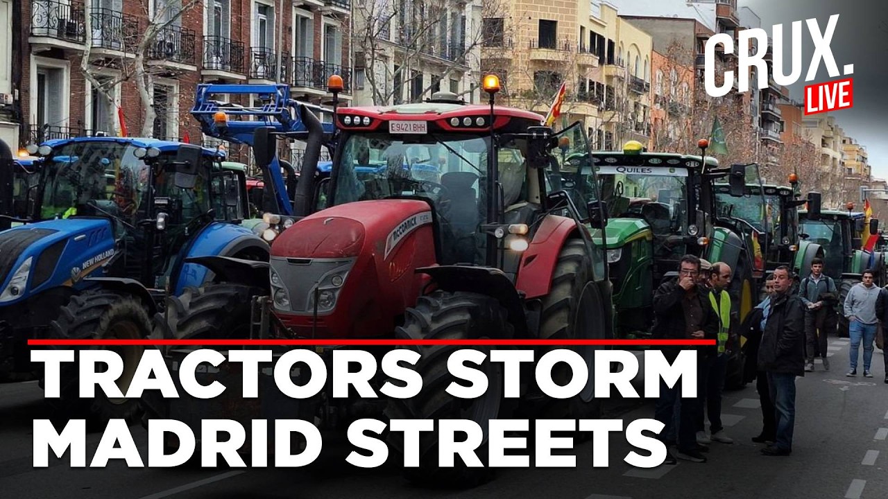 Spain Farmers Protest LIVE: Tractors Flood Madrid Streets In Anger Over Agriculture Crisis | Crux