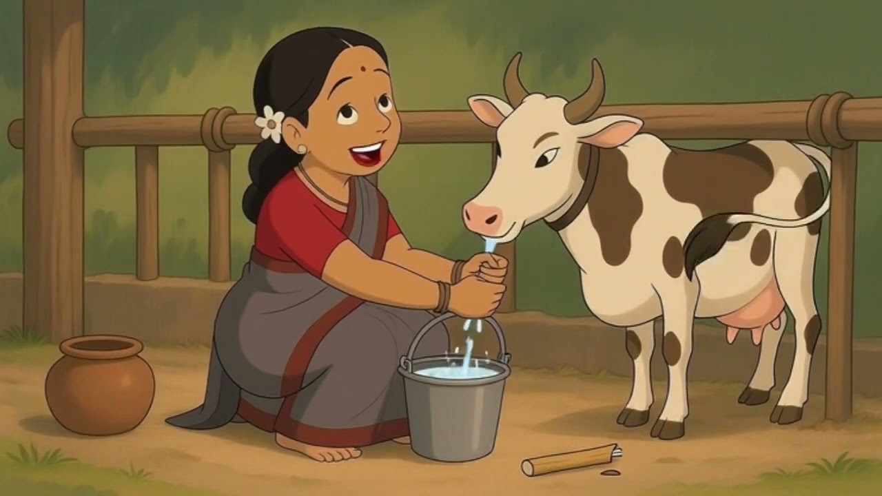 “🌾Gaon Ki Zindagi: Ek Aurat Ka Roz Ka Safar | Village Daily Routine Cartoon”