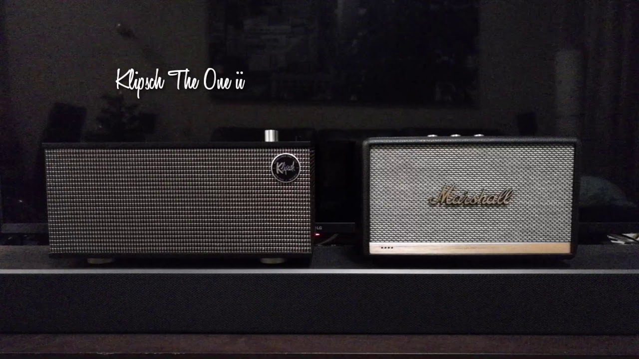 Klipsch The One ii vs Marshall Acton ii Sound Battle