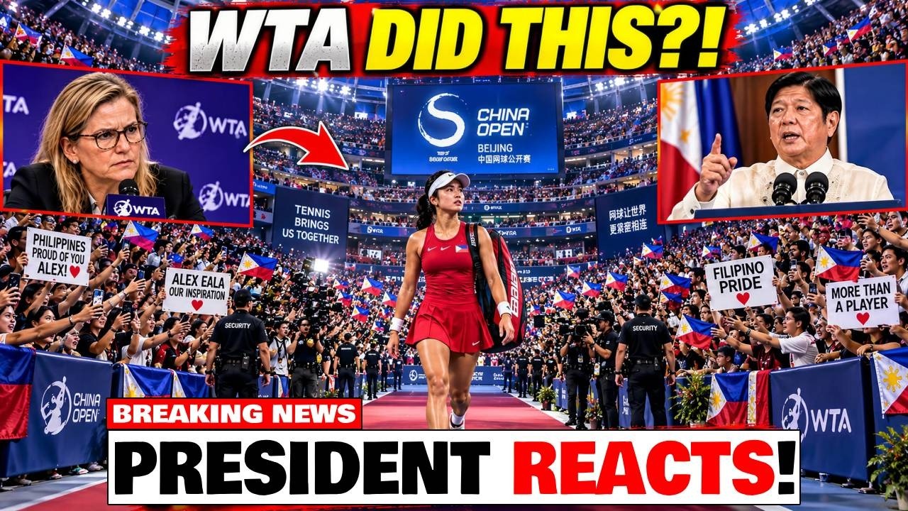 THE WTA JUST DID THIS TO ALEX EALA?! PRESIDENT REACTS!