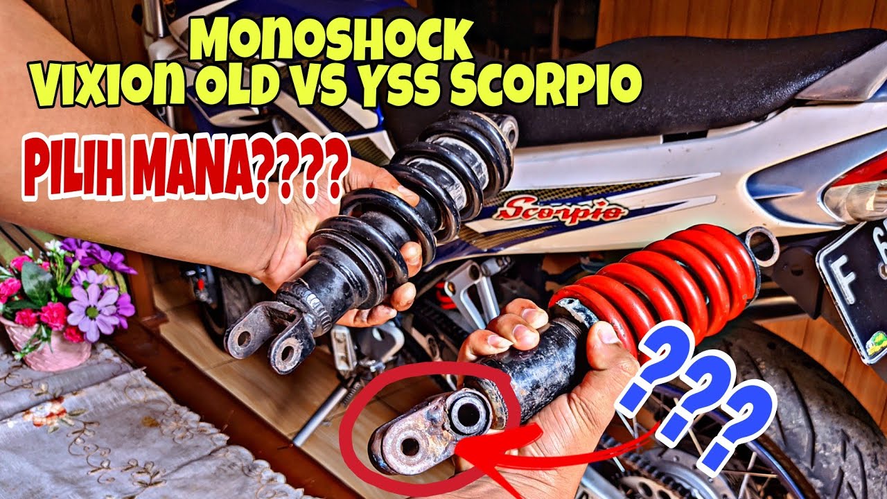 YAMAHA SCORPIO МОНОШОК || Vixion Monoshock против YSS Скорпион Моношок || Что лучше????