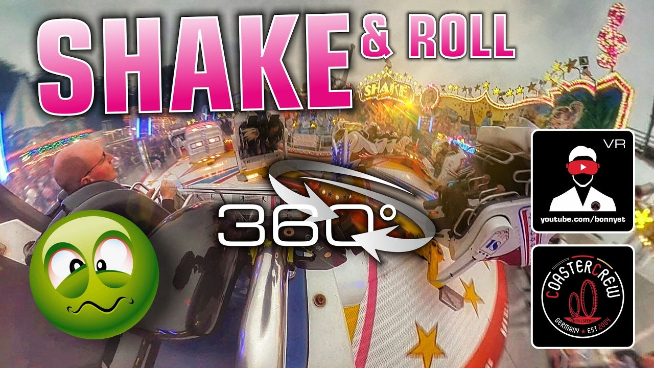 360&deg; Shake & Roll (Sch&auml;fer) 360 Video | on-ride | Mondial Shake R5 VR Google Cardboard POV