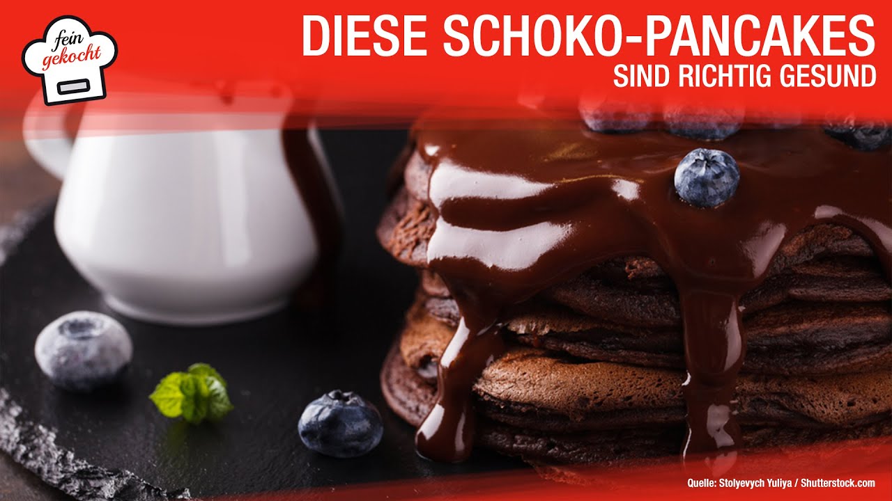 DIESE Schoko-Pancakes sind richtig gesund