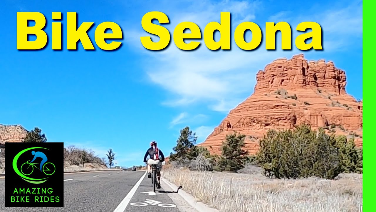 20 Minute Virtual Bike Ride | Sedona Arizona | Cycling Workout | Travel Video