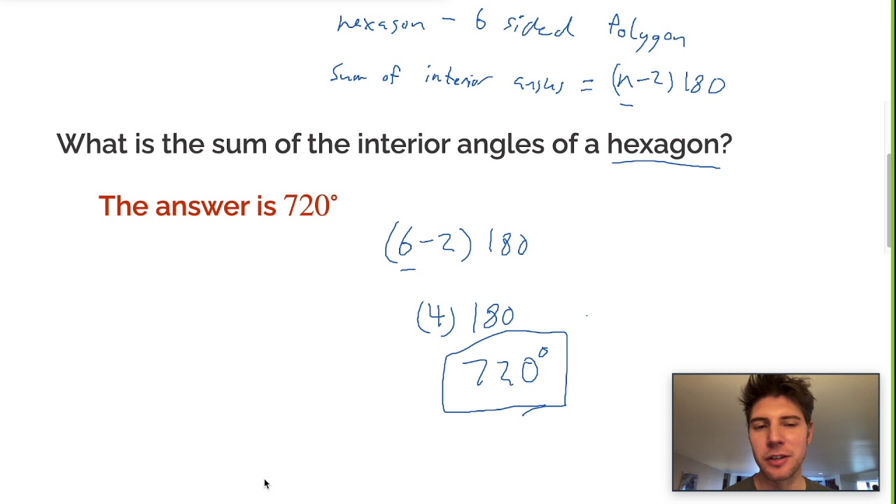 Interior Angles of Hexagon