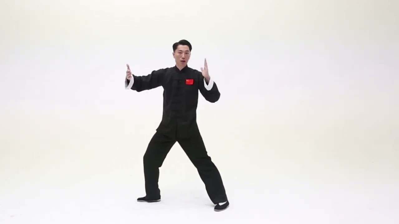 24式太极拳 讲解版 第八式：右揽雀尾