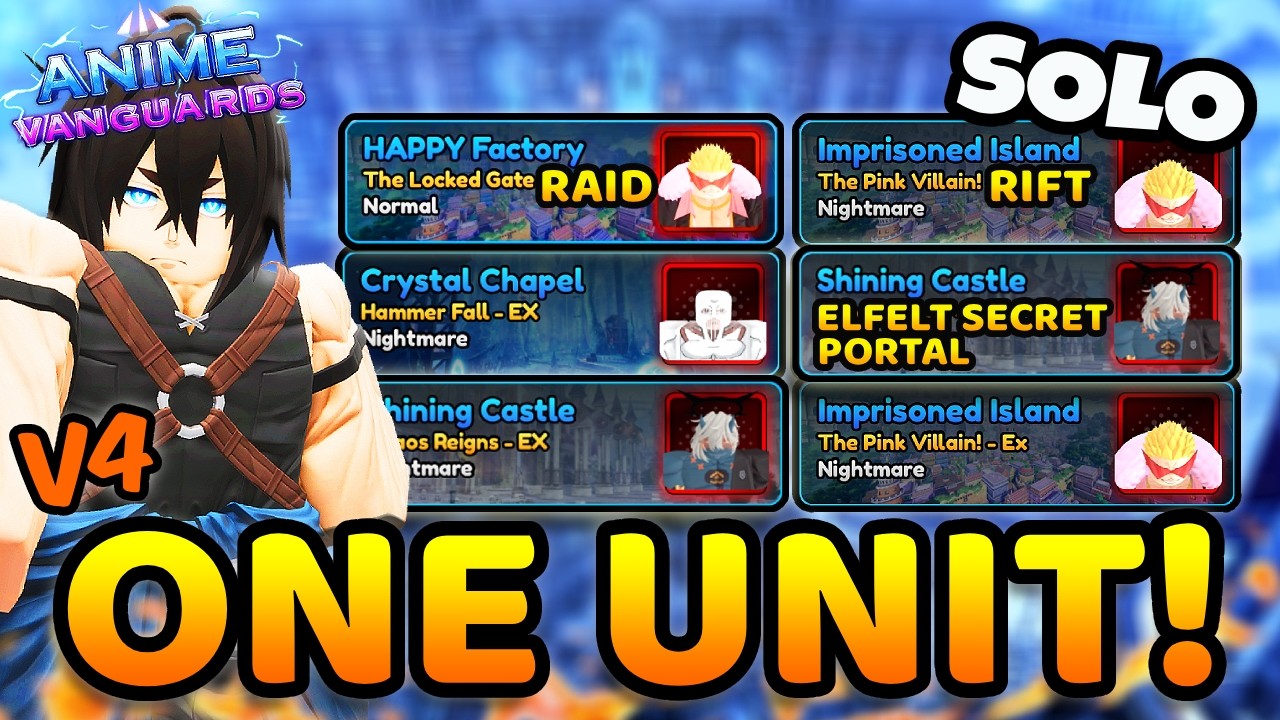 INSANE MONARCH BENIMARU DESTROYING Anime Vanguards’ Hardest Game Modes Solo!