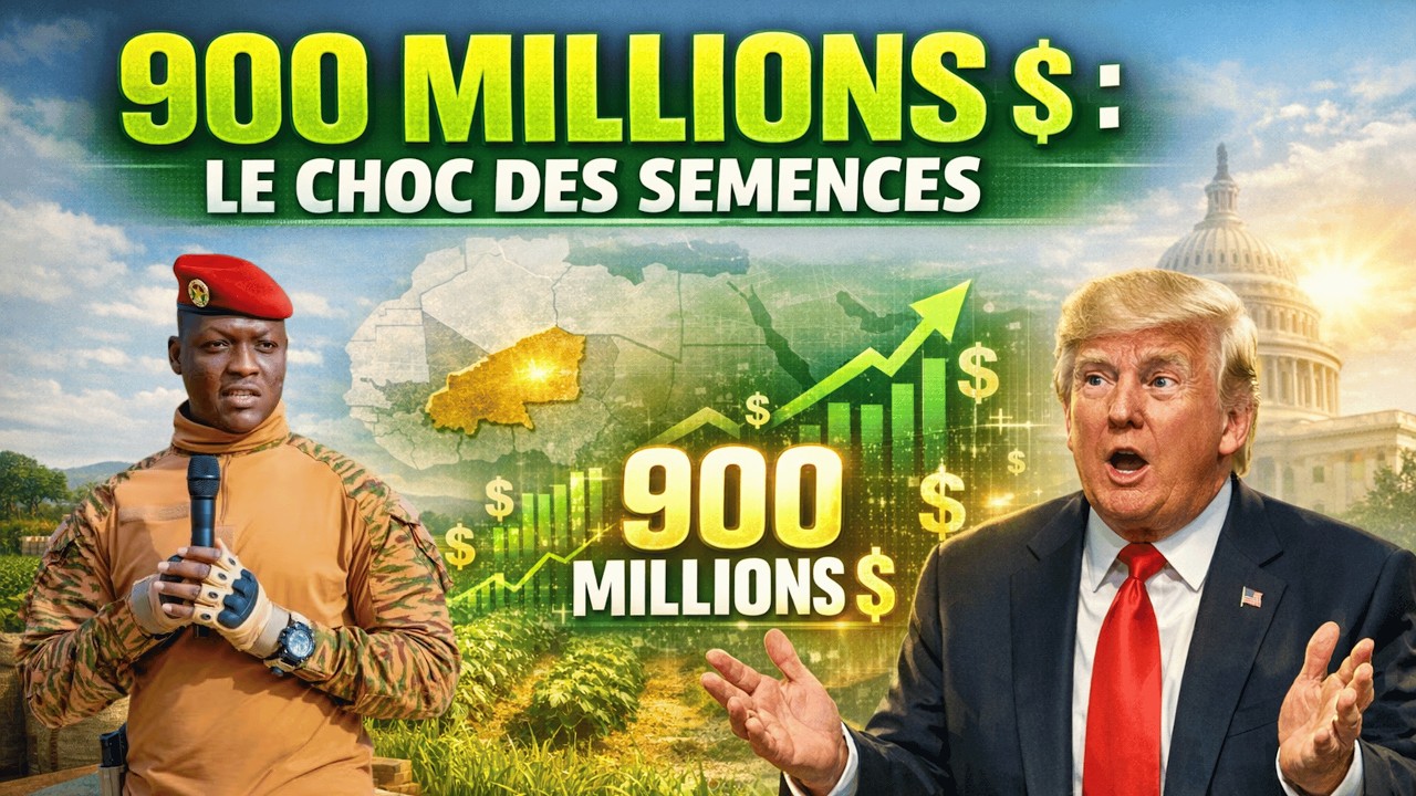 Ibrahim Traoré : 900 Millions $ et le Choc Agricole qui Inquiète Washington