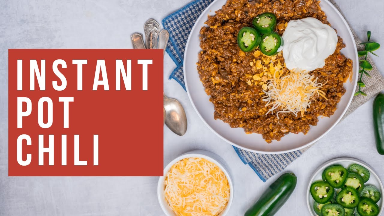 Keto Instant Pot Chili Recipe 🍲