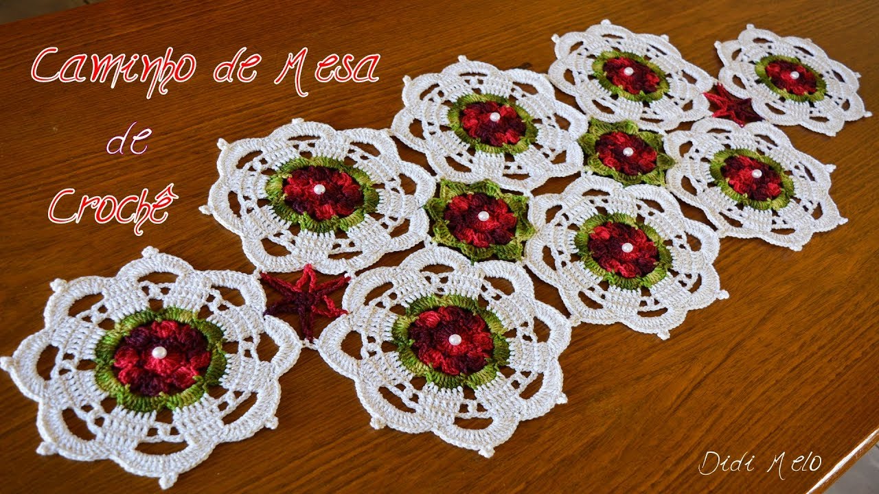 CAMINHO DE MESA DE CROCHÊ