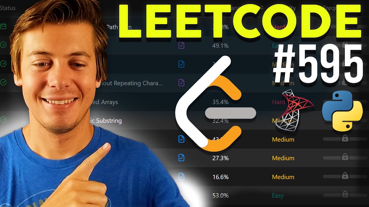 LeetCode 595 - Big Countries (Python and SQL) [Easy]
