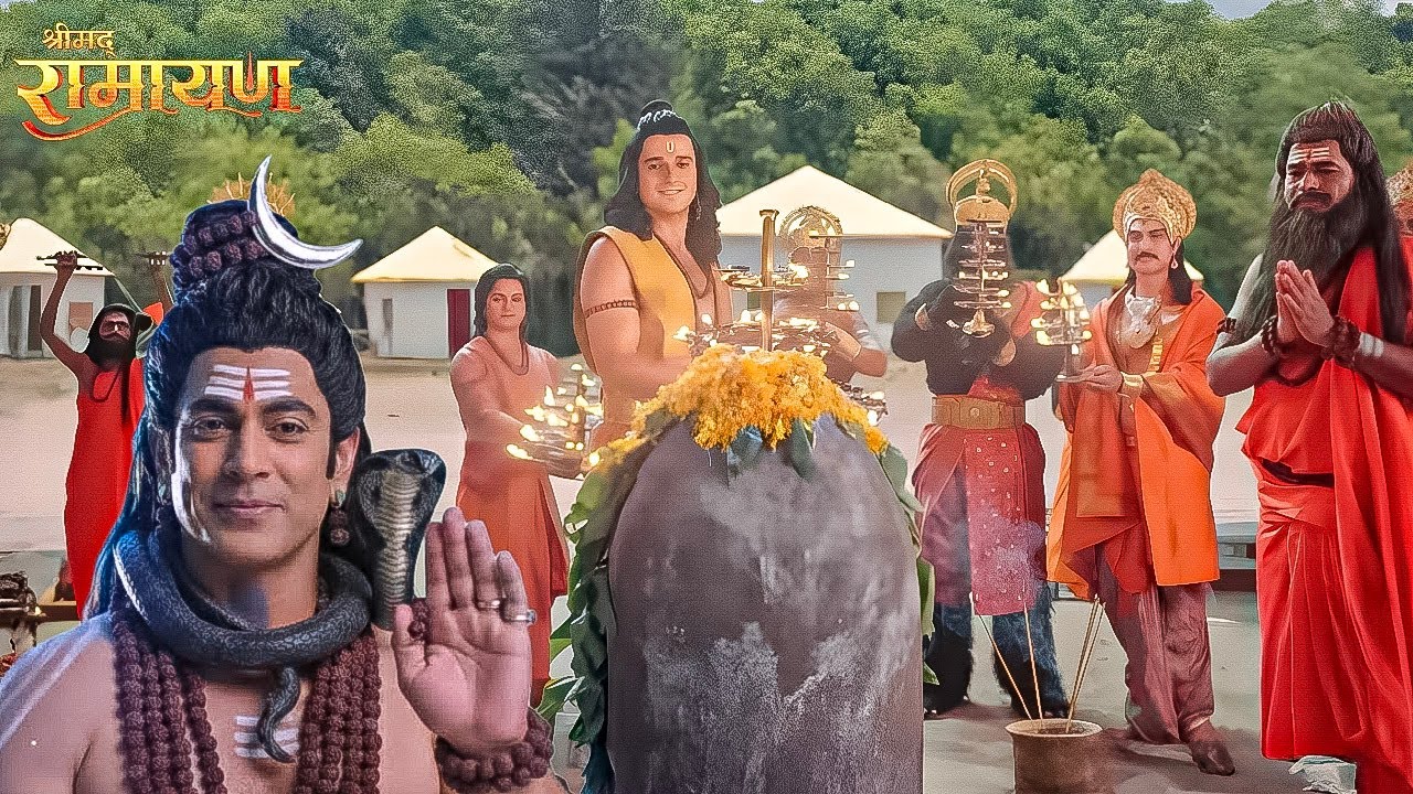 श्री राम की सेना ने मिले की शिवलिंग की पूजा|| Shrimad Ramayan || Full Episode ||