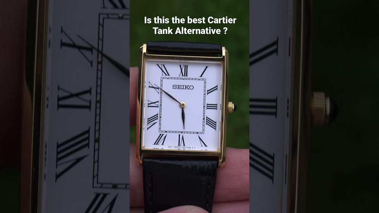 Best Cartier Tank Alternative: The Seiko Tank