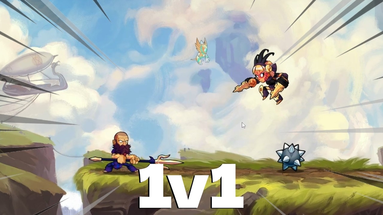 Can I Beat my Brother in a Brawlhalla 1v1