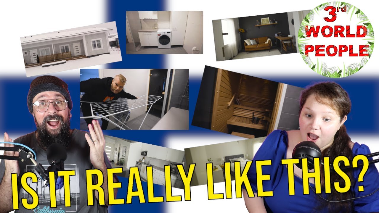 3rd WORLD PEOPLE REACT: WEIRD BUT GENIUS THINGS IN FINNISH HOMES | FINLAND REACTION