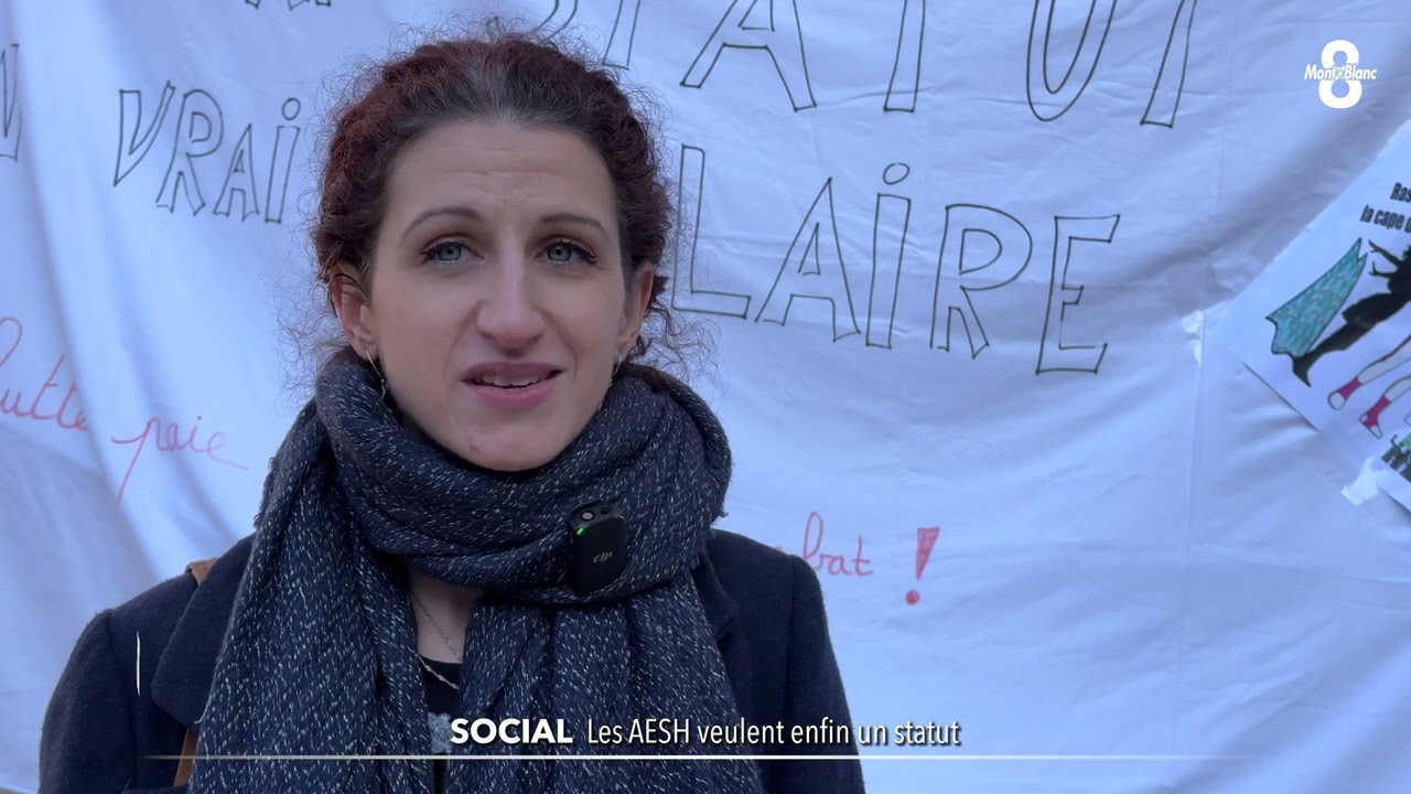 Les AESH veulent un vrai statut