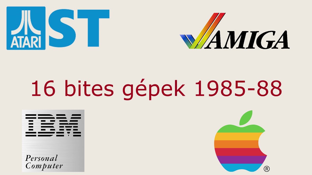 16 bites gépek fejlődése 1985-88