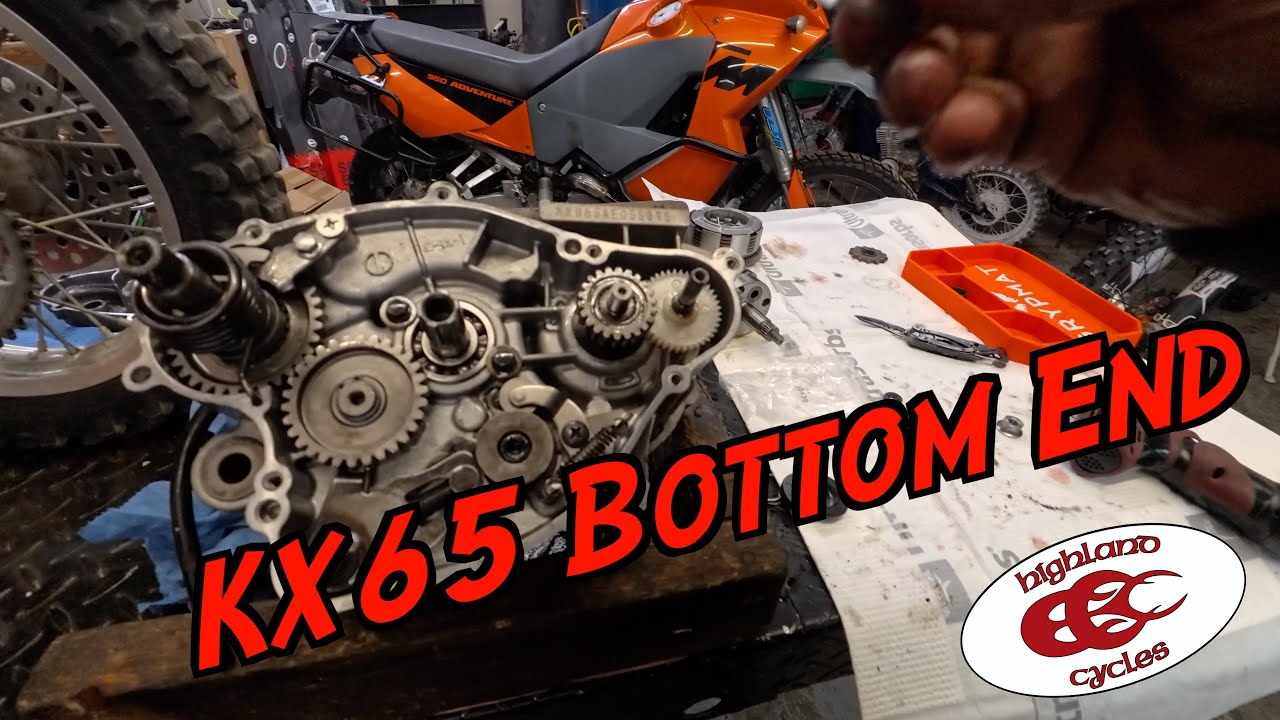 KX65 Bottom End Rebuild | WeBe Racing | Highland Cycles