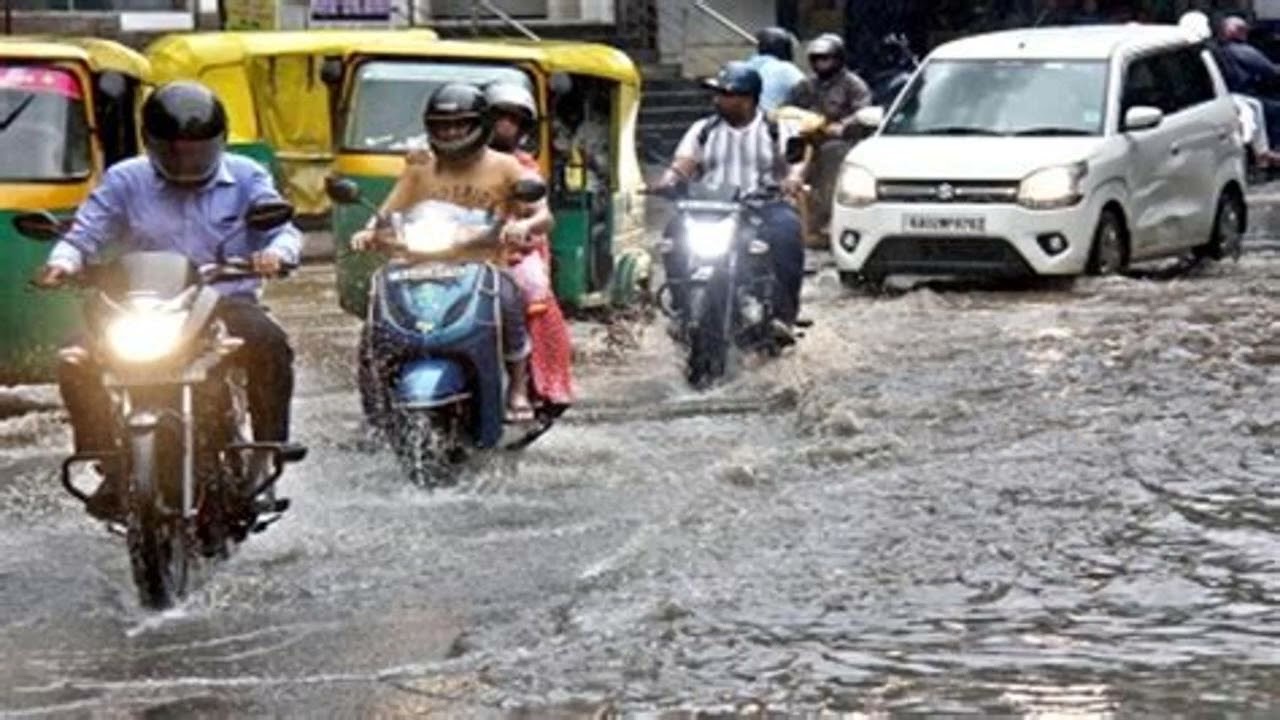 Krishna River basin swells as heavy rains lash Karnataka authorities issue flood alert