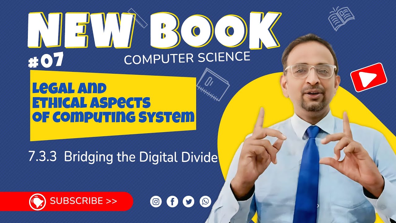 7.3.3 Bridging the Digital Divide | ICS Part-I Computer Science & Entrepreneurship | PCTB 2025