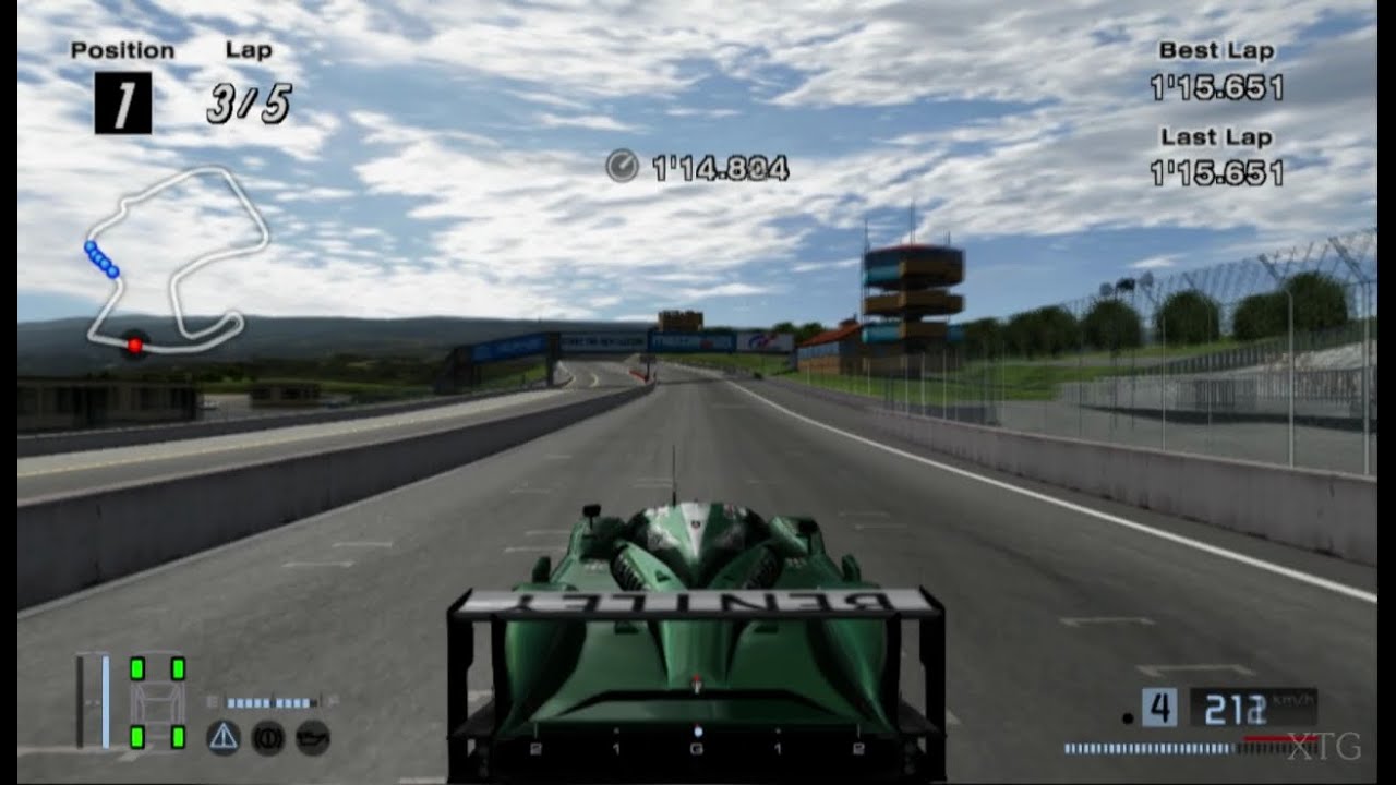 [#107] Gran Turismo 4 - Bentley Speed 8 Race Car HD PS2 Gameplay