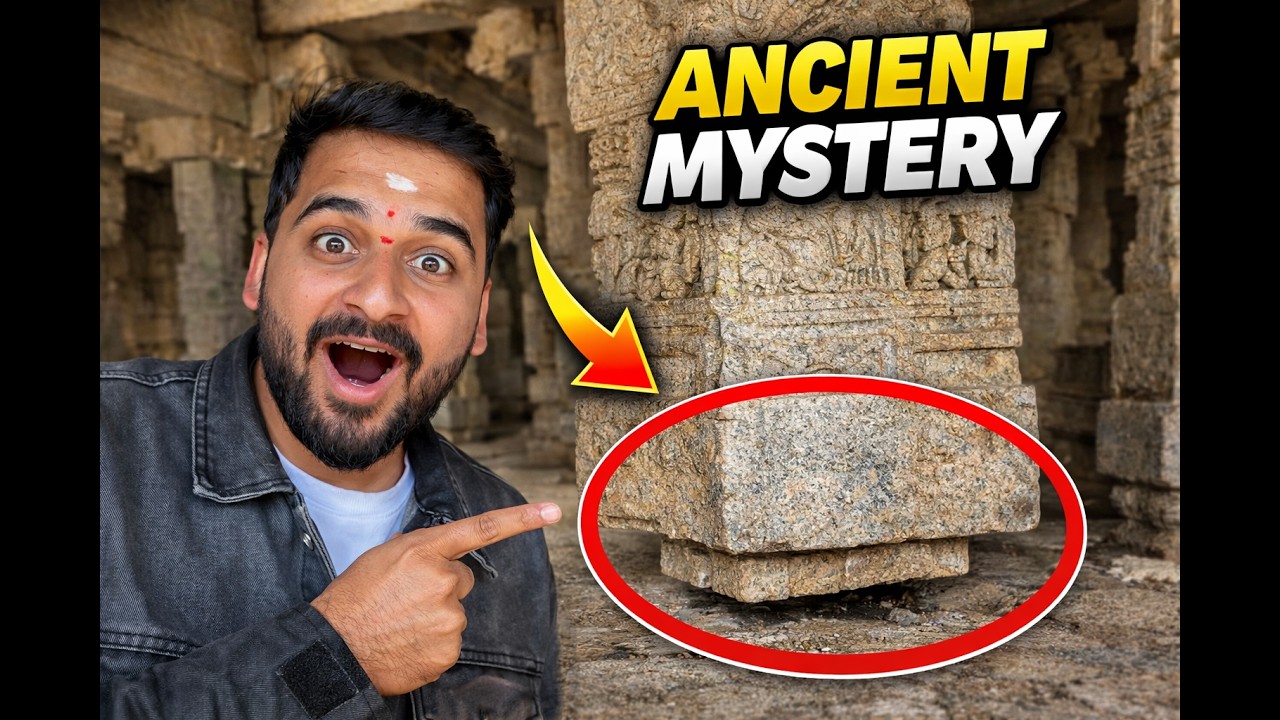The Temple With a Hanging Pillar 😱 | Lepakshi Hanging Pillar Mystery | VLOG - 10