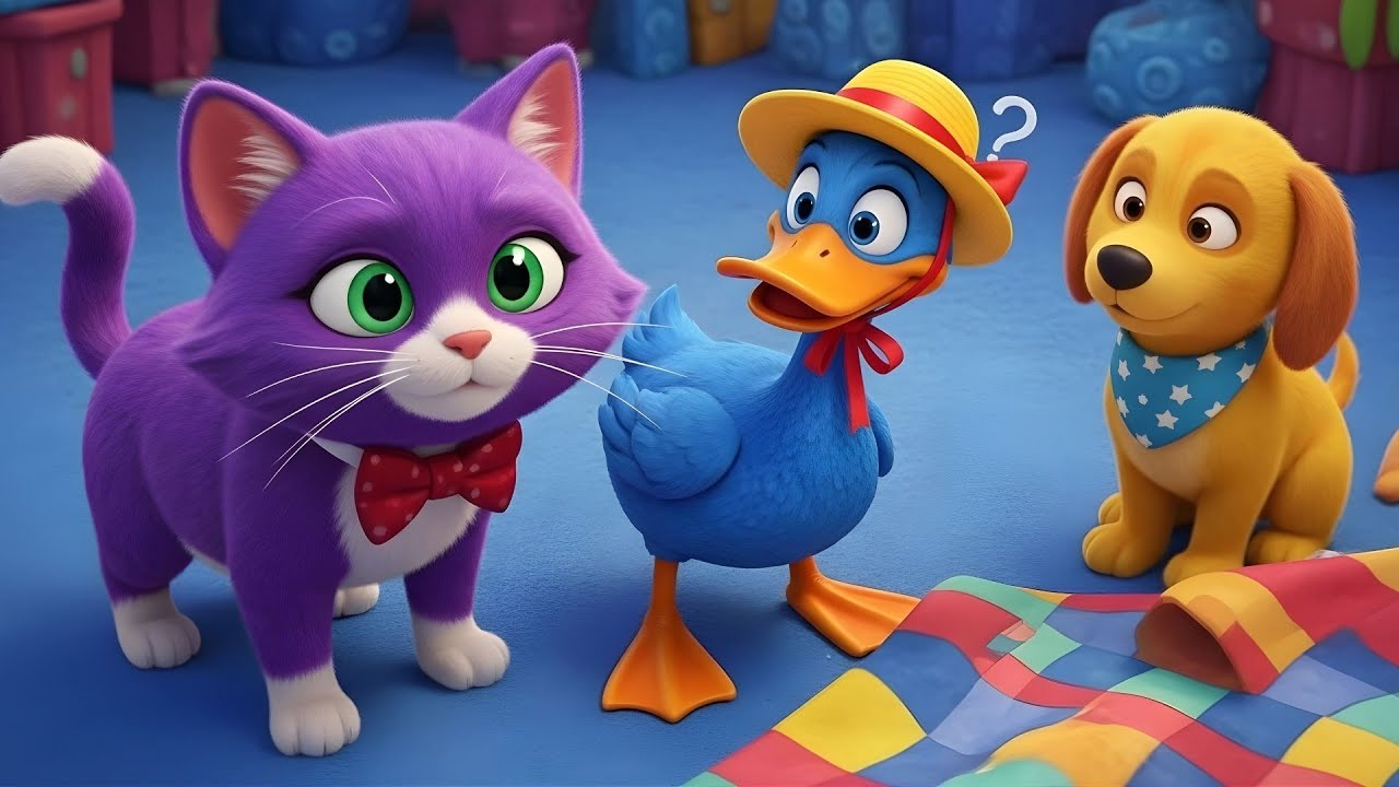 Who Ate The Cake? 🍰 Cat Blames Duck! 😱 | Touching Story: Helping a Friend in a Wheelchair ❤️