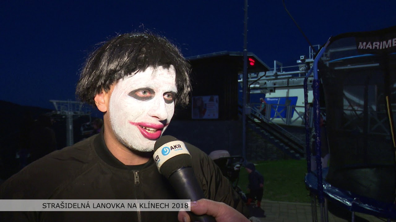 STRAŠIDELNÁ LANOVKA KLÍNY 2018