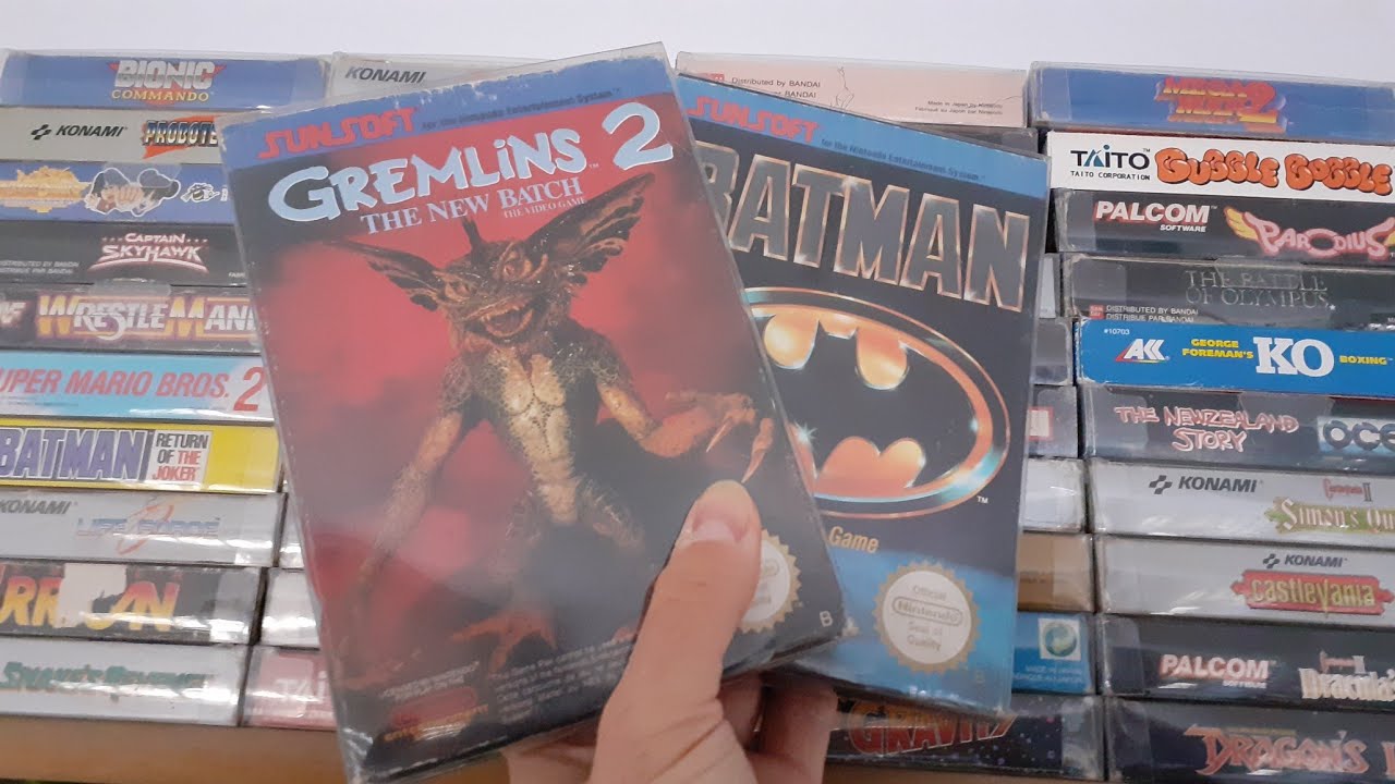 On joue à BATMAN & GREMLINS 2 NES en version proto !
