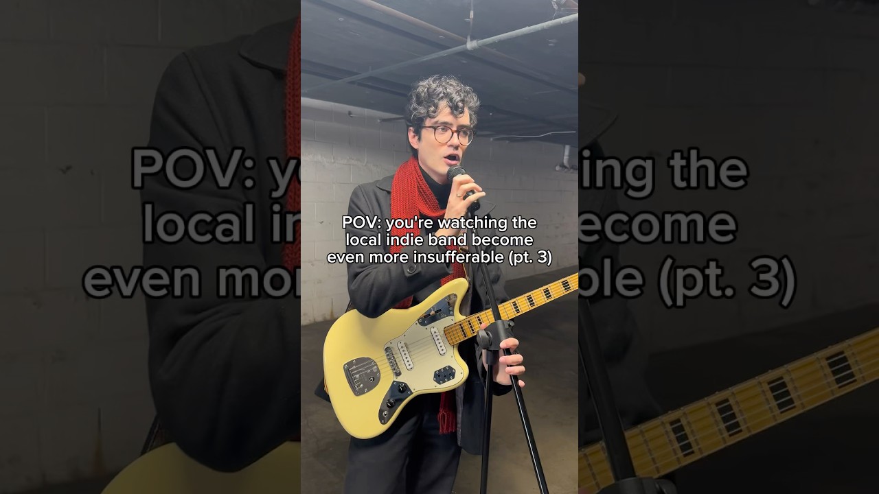 POV: Local Indie Band Becomes Even More Insufferable #bandhumor #bandmemes #indieband