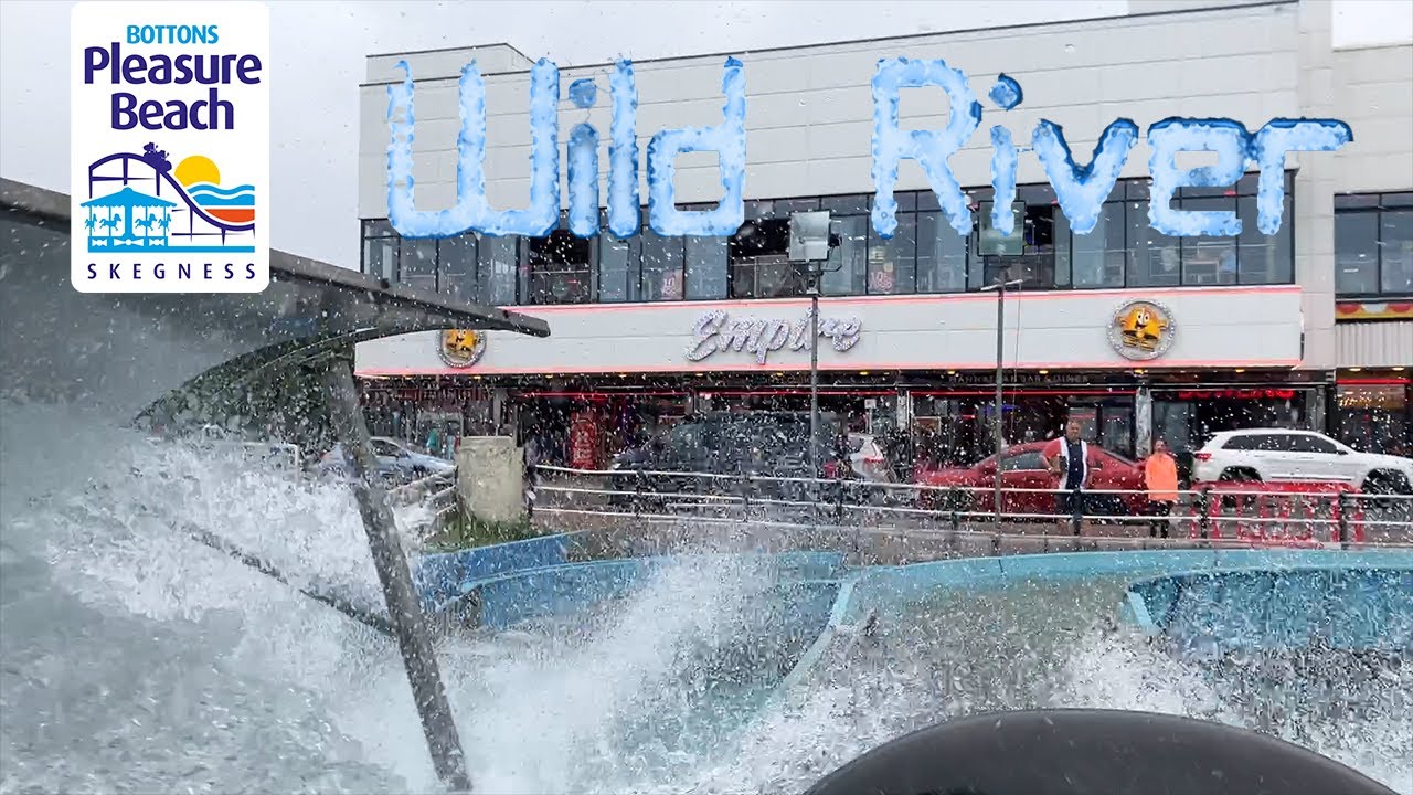 Wild River Log Flume POV - Botton's Pleasure Beach Skegness