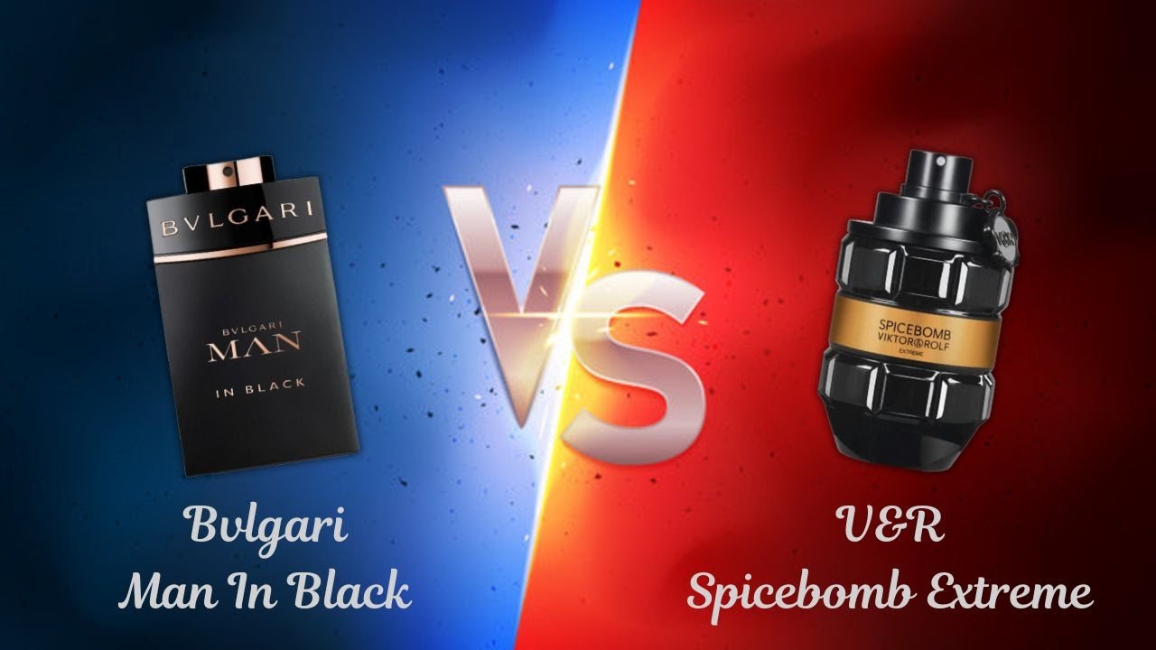 Viktor & Rolf Spicebomb Extreme VS Bvlgari Man In Black | Comparison Video