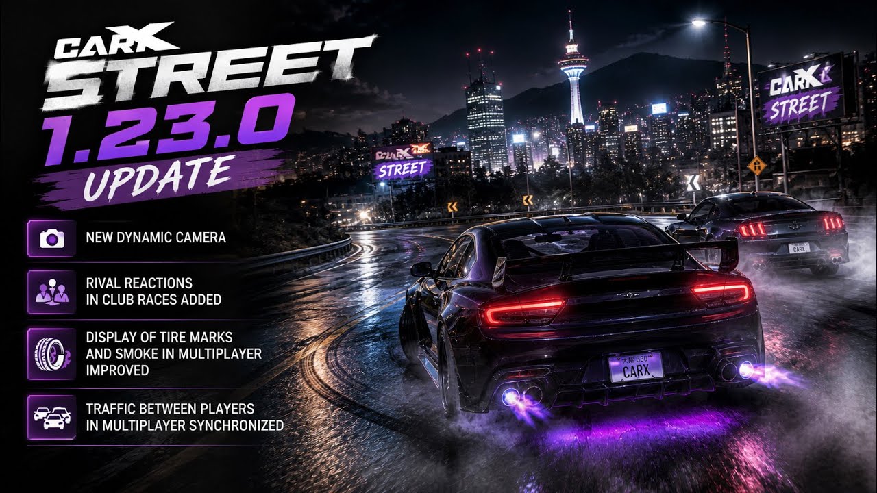 🚨 CARX STREET 1.23.0 UPDATE IS HERE! 😱🔥 NEW FEATURES YOU NEED TO SEE! (INSANE CHANGES)