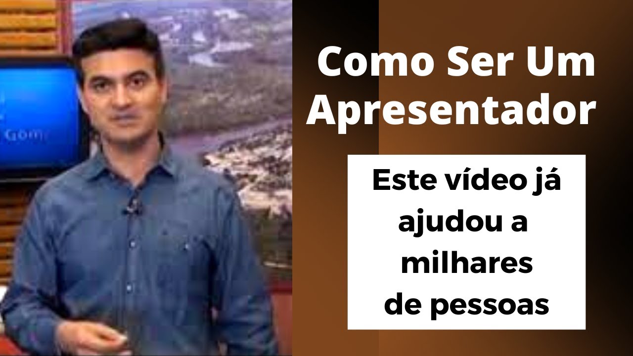 Como Ser Um Apresentador