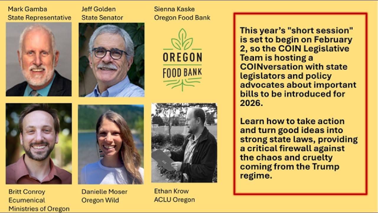 COINversations - A Sneak Preview of Oregon's 2026 Legislative Session