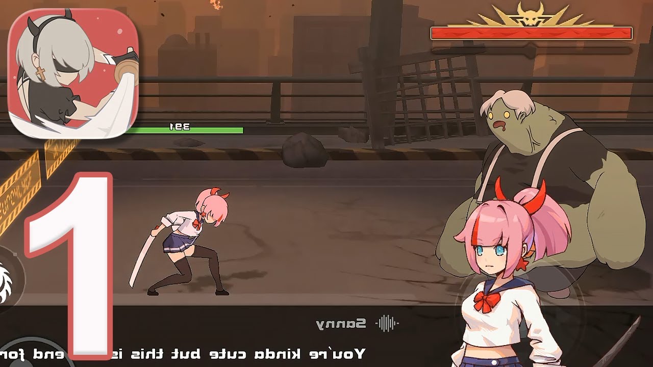 Swordash - Gameplay walkthrough Part 1 - Tutorial & Chapter 1 (iOS, Android)