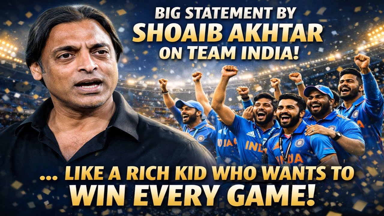 Shoaib Akhtar’s Controversial Remark on Team India | A Disappointing Statement