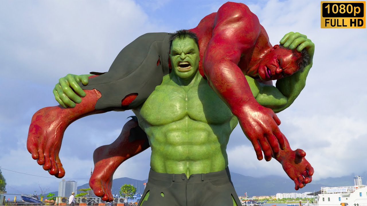 What If Red Hulk Appears & Fights Hulk? - The Great War After The Ultron Era [HD]