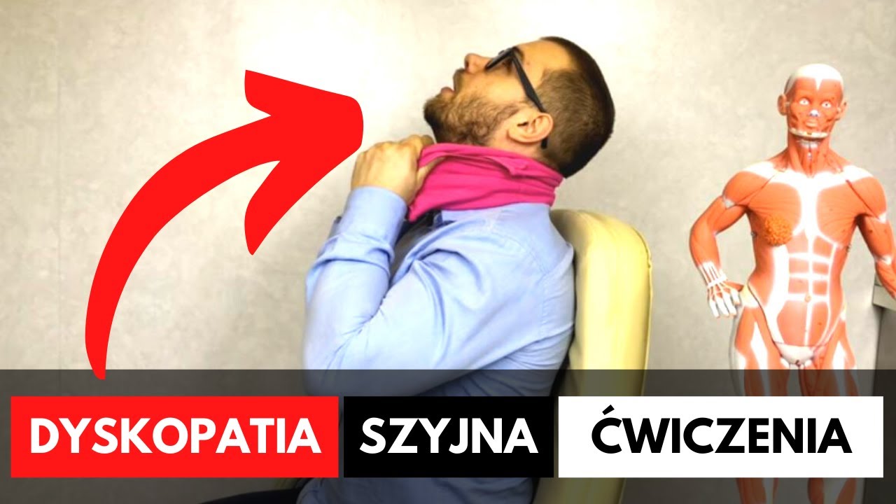 DYSKOPATIA KRĘGOSŁUPA SZYJNEGO - PRZEPUKLINA - TOP 3 Ćwiczenia / Porady !