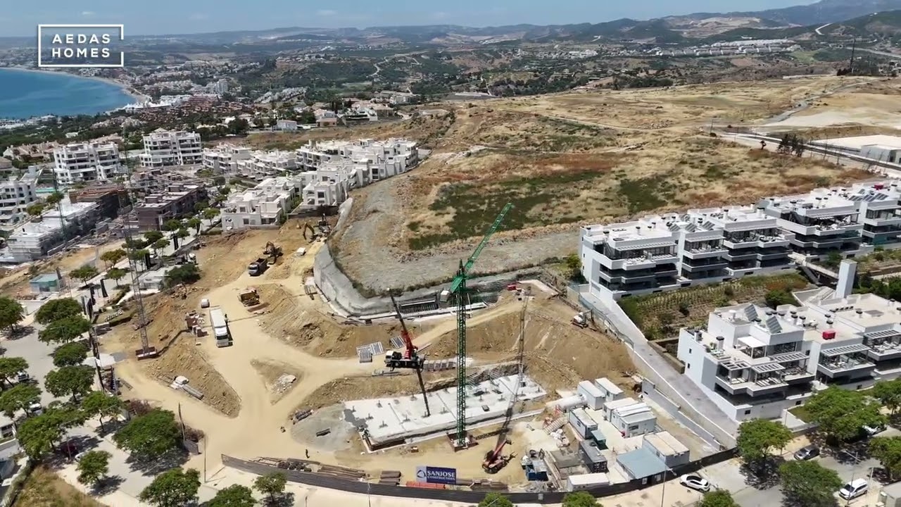 🚧 Avance de obras - South Sand (06/2024) Pisos de obra nueva en Estepona