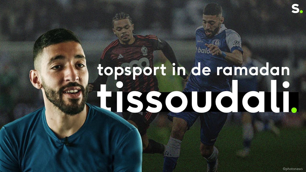 Tarik Tissoudali is een van de voetballers die meedoen aan ramadan: 