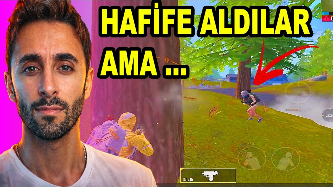 HAFİFE ALDILAR AMA HEPSİ ÖLDÜ! HARİKA MAÇ! #pubgmobile