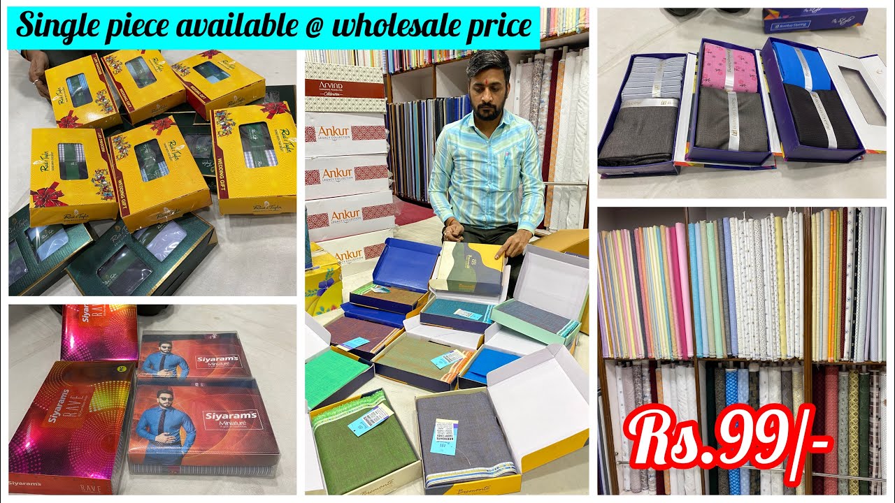 Raymond Reid & Taiylor Siyaram Arvind @ Wholesale Price | Single Piece courier available #menswear