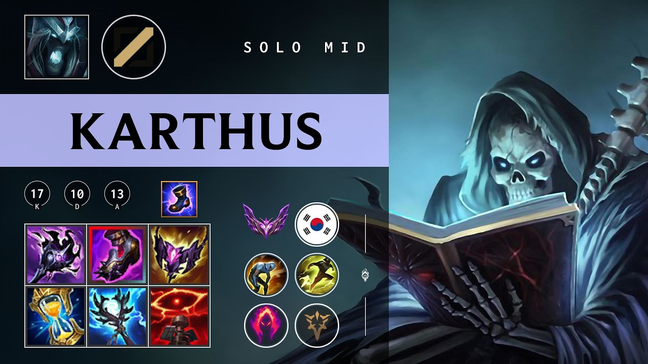 Karthus Mid vs Malzahar - KR Master Patch 26.04