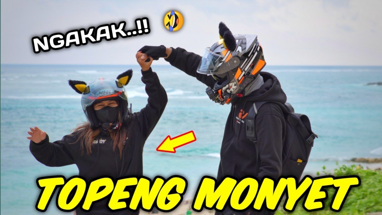 GEMES !! KITA BERDUA BERUBAH MENJADI TOPENG MONYET