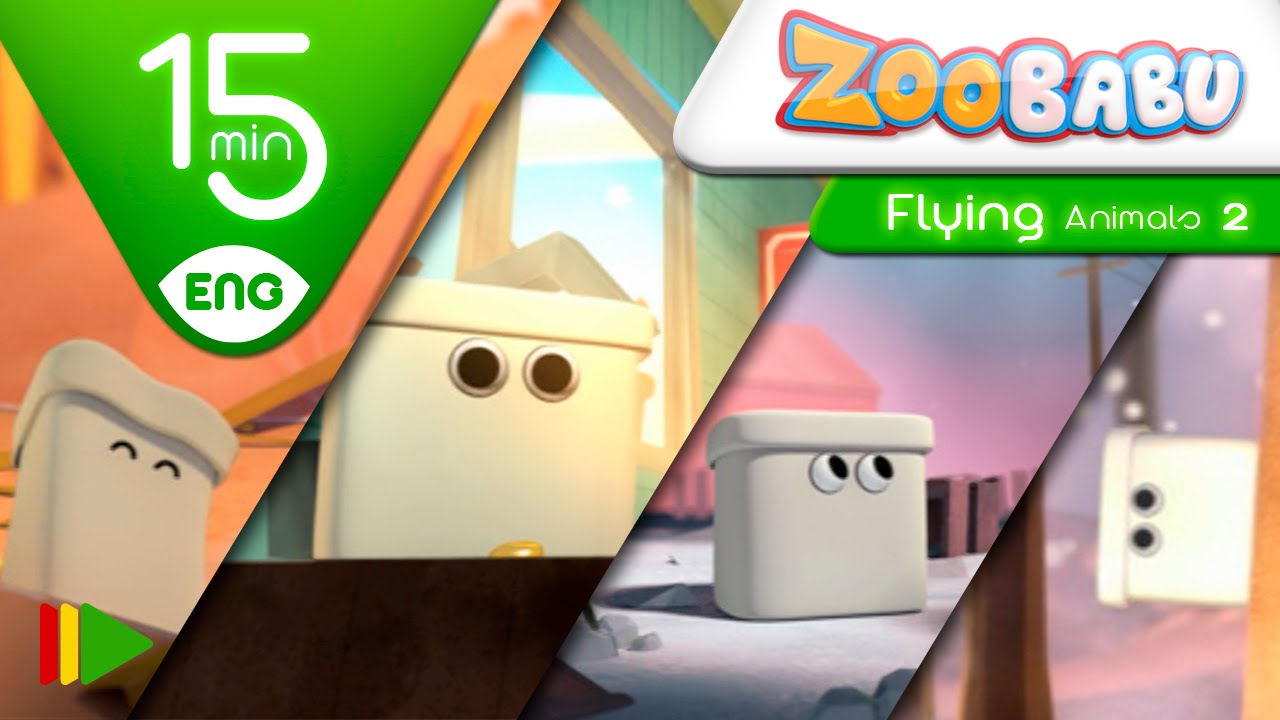 Zoobabu | Collection 15 (Flying Animals 2) | Full episodes for kids | 15 minutes
