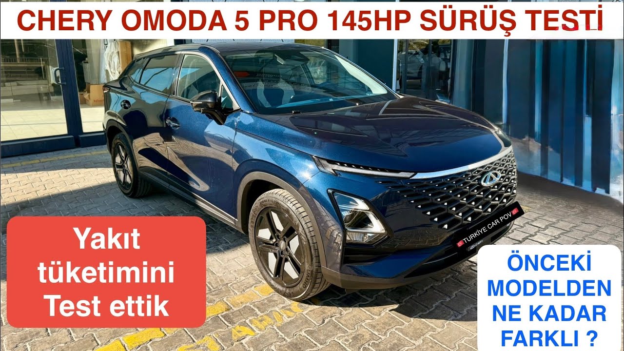 CHERY OMODA 5 PRO 1.6 T-GDİ 145HP 275 TORK AYRINTILI TEST SÜRÜŞÜ VE YAKIT TÜKETİM TESTİ | 4K
