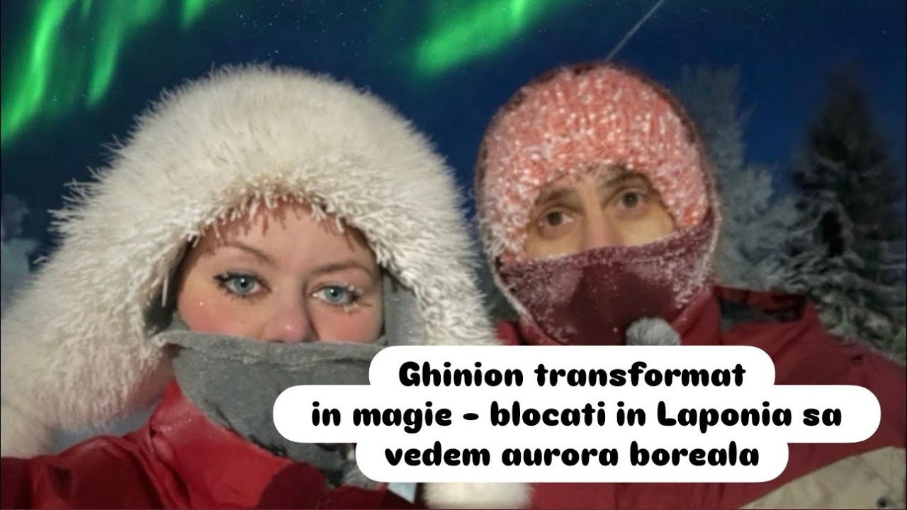Blocați în Laponia ❄️ | o zi magică într-un sat suedez la -35°C